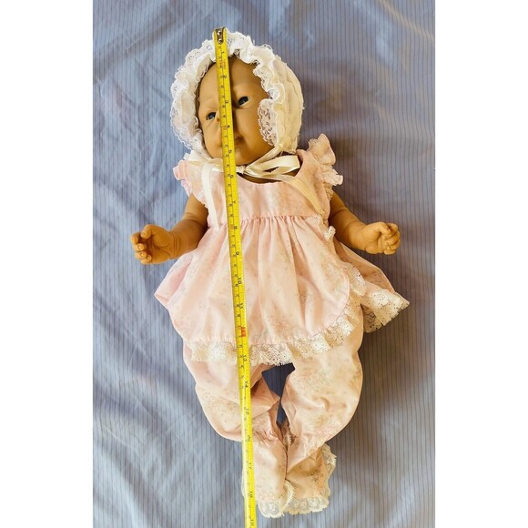 Anatomically Correct Jesmar Newborn Baby Doll Girl Made In Spain Two Outfits - Picture 3 of 16